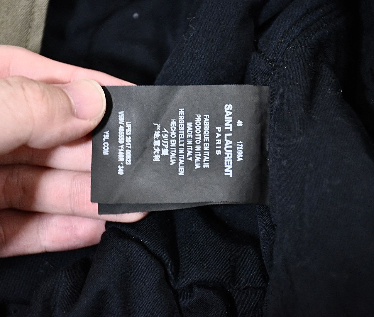Saint Laurent Paris Saint Laurent Bomber Ma1 Jacket size48 Size US L / EU 52-54 / 3 - 12 Thumbnail