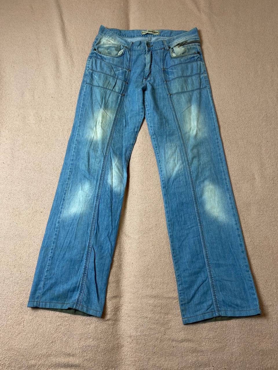 Vintage VINTAGE SELVEDGE DISTRESSED DENIM Size US 34 / EU 50 - 18 Thumbnail