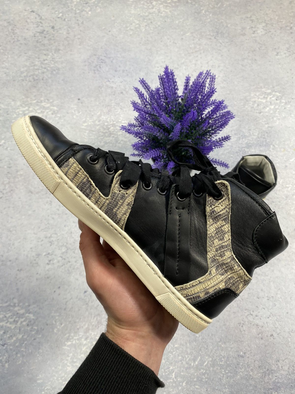 Lanvin Lanvin Women’s Hi-Top Sneakers Size EUR 37 Size US 7 / IT 37 - 10 Thumbnail