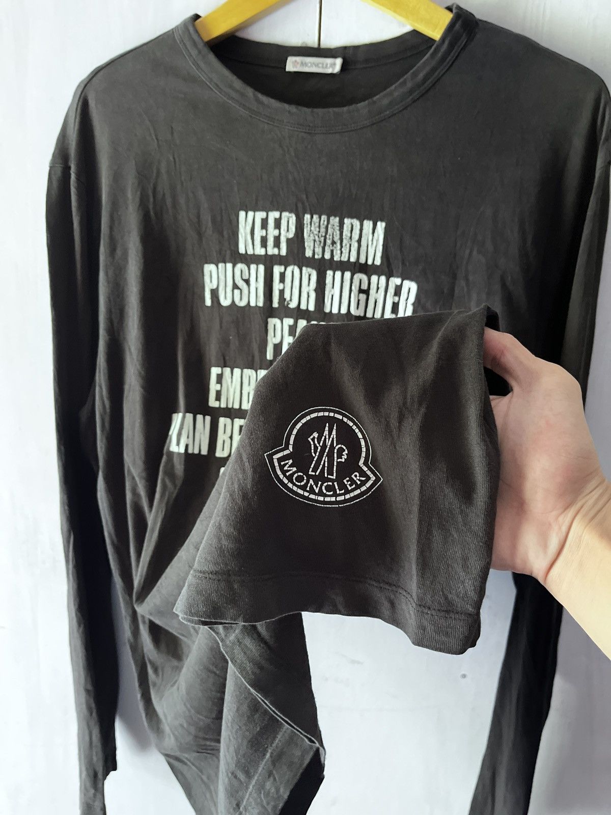 Moncler moncler longsleeve Size US L / EU 52-54 / 3 - 3 Thumbnail