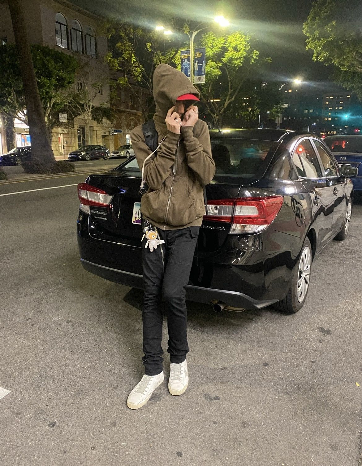 Rick Owens × Rick Owens Drkshdw Rick Owens Jason Hoodie - Brown Size US M / EU 48-50 / 2 - 7 Thumbnail