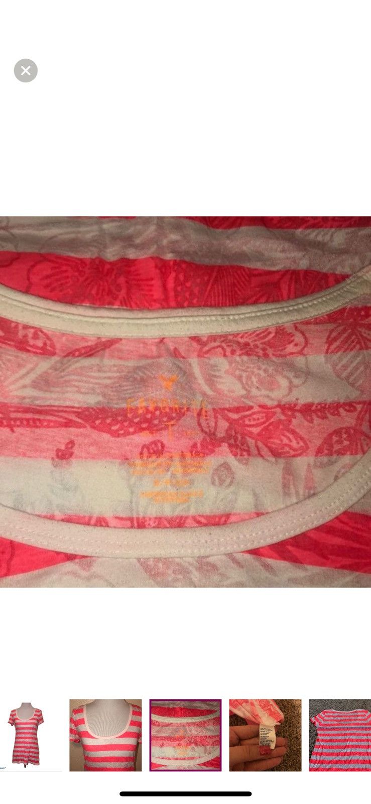 American Eagle Outfitters American eagle outfitters small striped tee Size S / US 4 / IT 40 - 6 Thumbnail