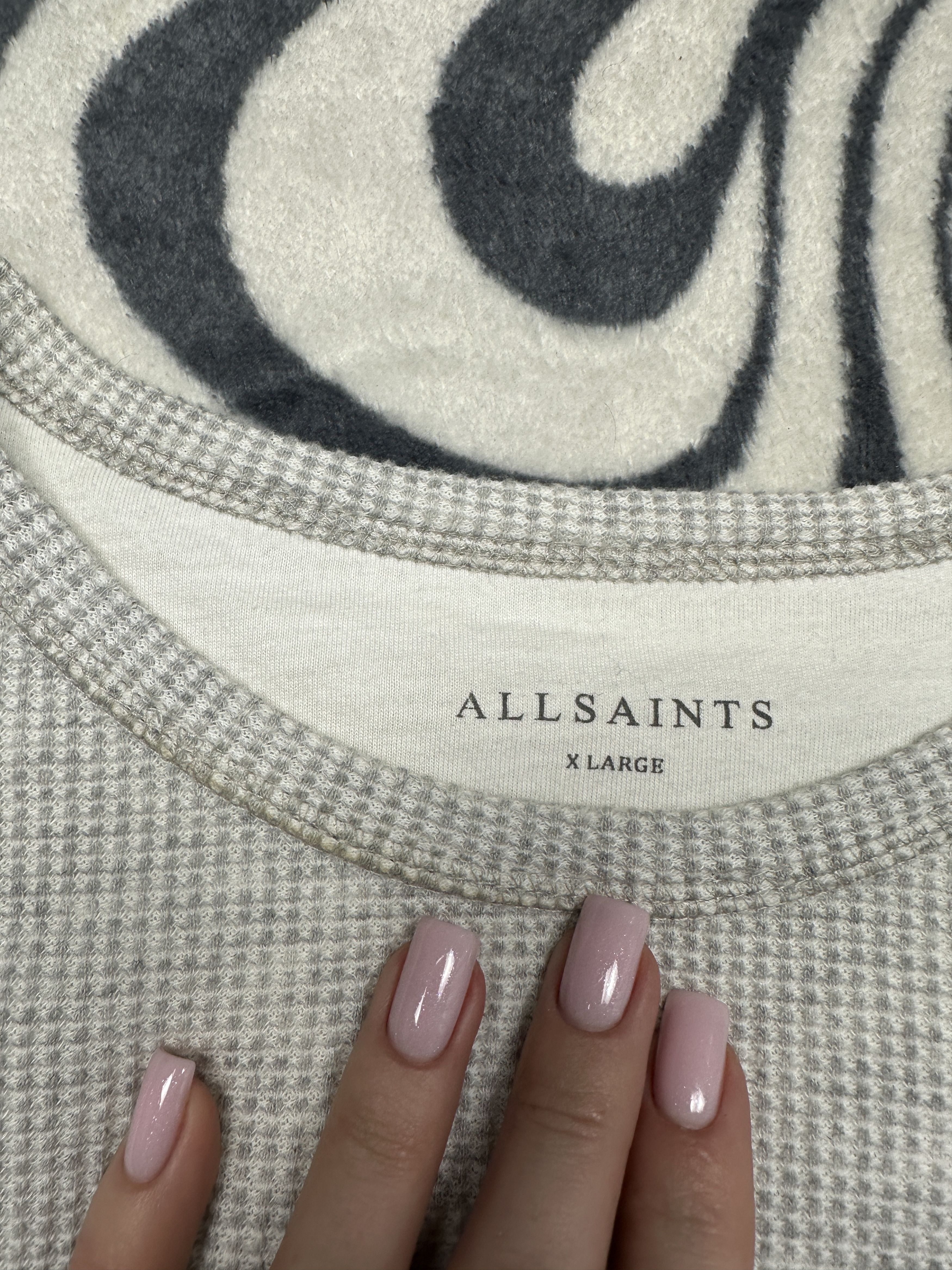 Allsaints Allsaints Mens Clan Crew Neck Sweater Size US XL / EU 56 / 4 - 3 Thumbnail
