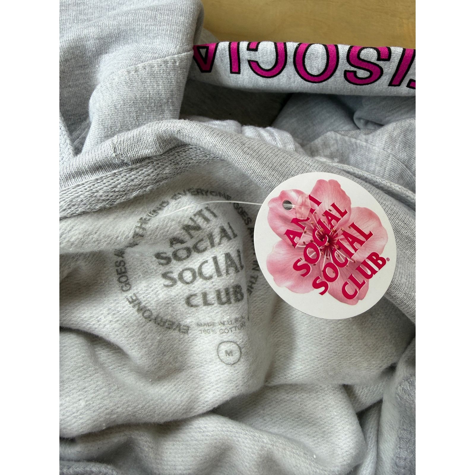 Anti Social Social Club Anti Social Social Club Berlin G-Wagon Hoodie Gray Size US M / EU 48-50 / 2 - 4 Thumbnail