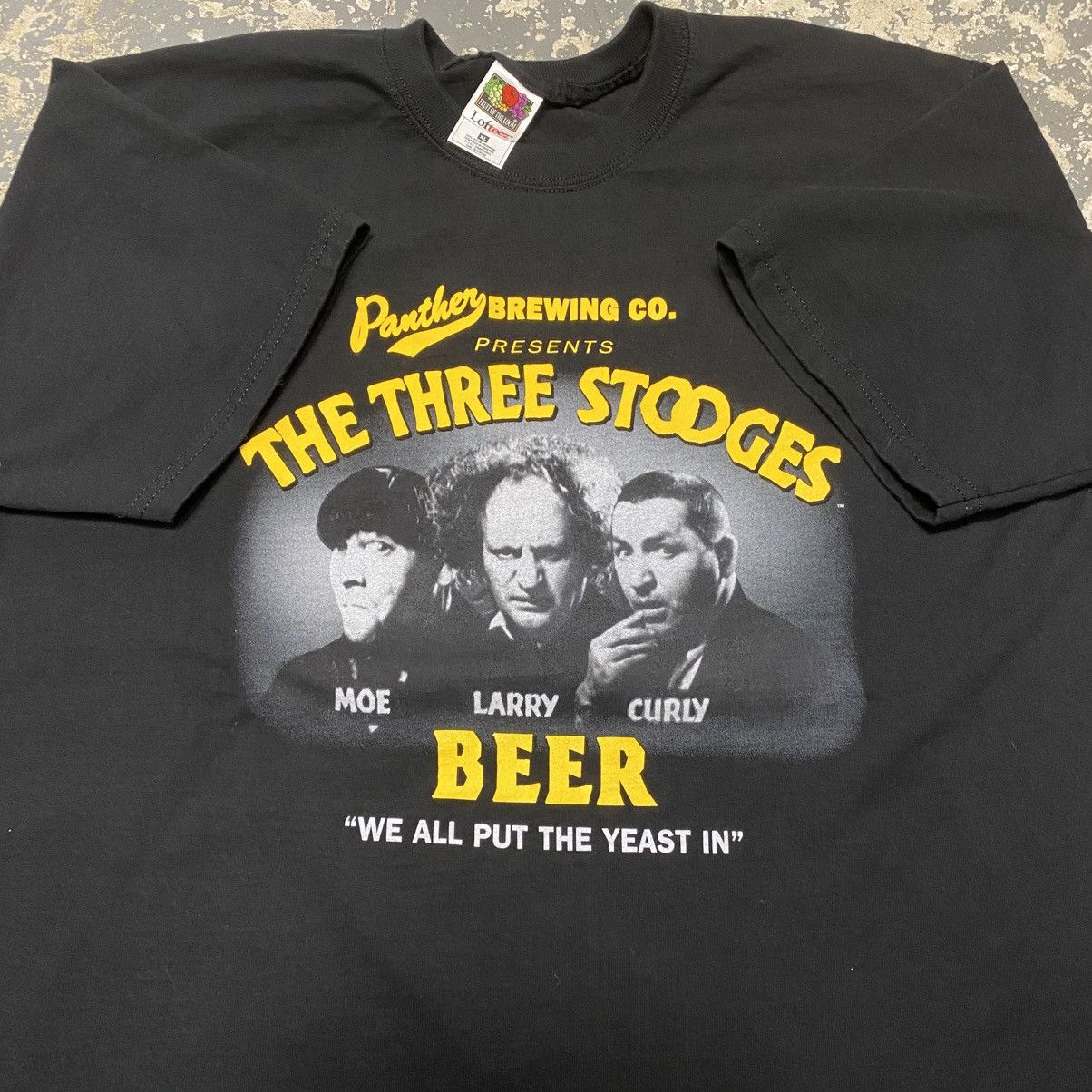 Vintage Vintage The Three Stooges Beer Bar 1998 Tshirt Size US XL / EU 56 / 4 - 3 Thumbnail