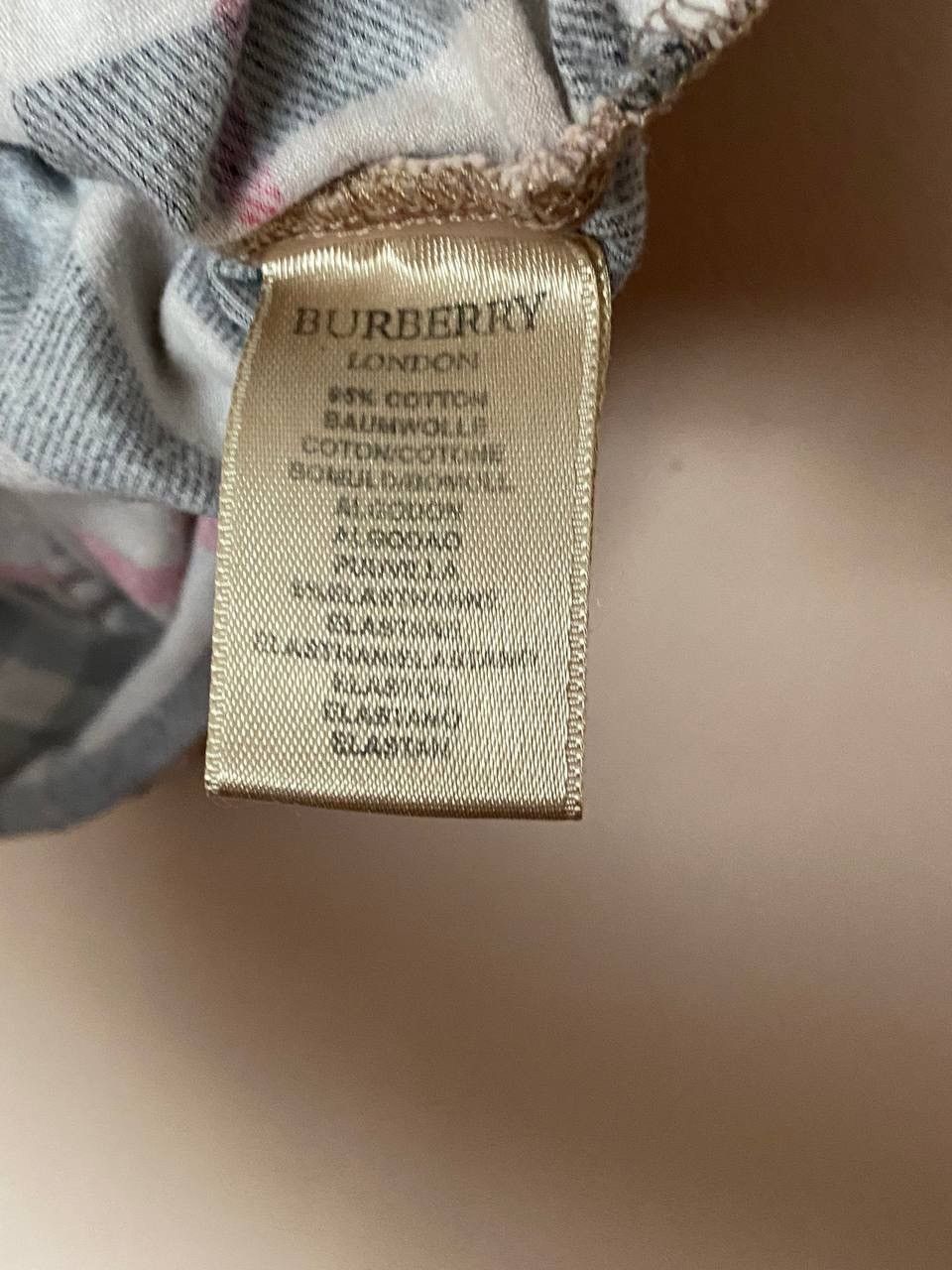 Burberry × Vintage 📌 RARE Burberry NOVA CHECK tube top Size XL / US 12-14 / IT 48-50 - 4 Thumbnail