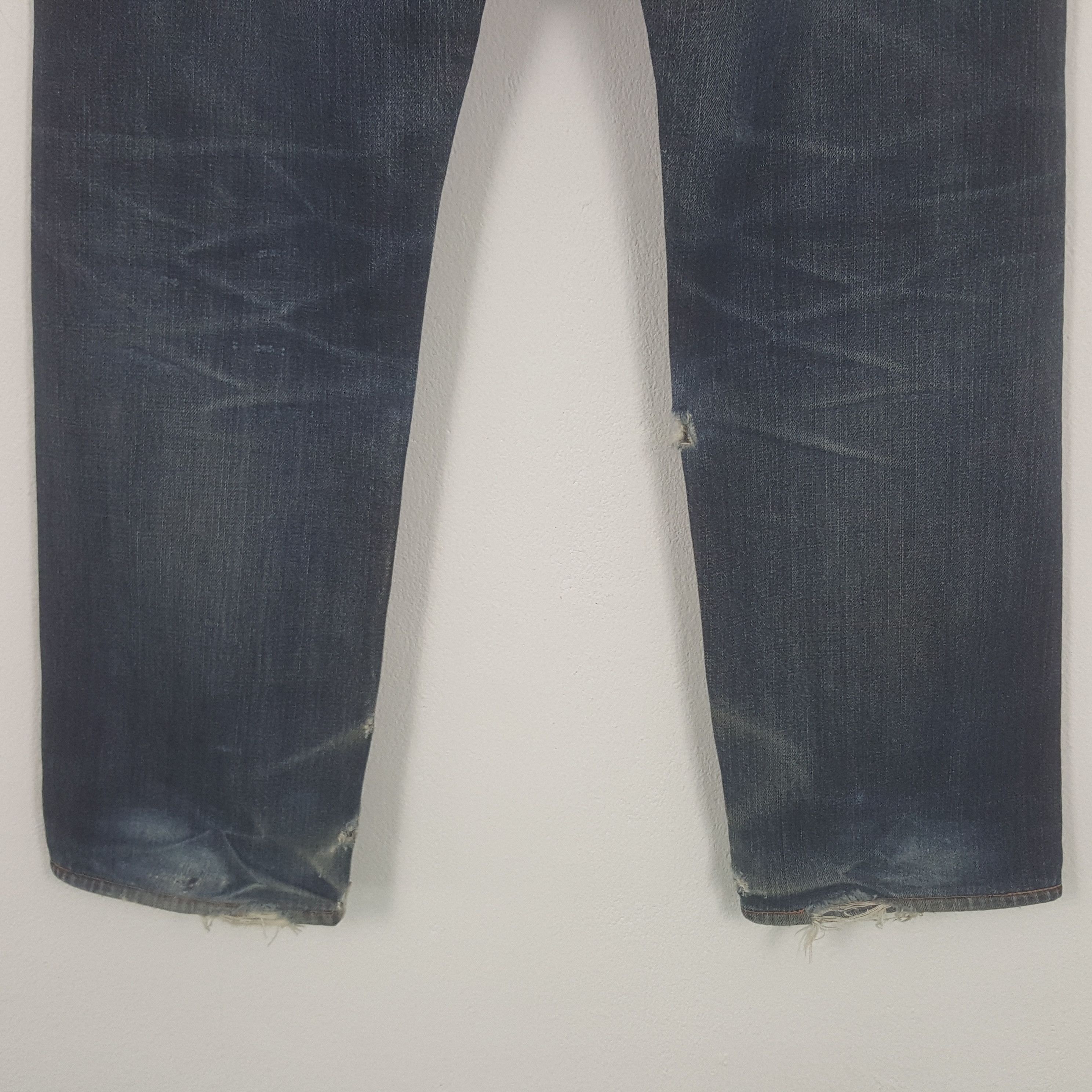 Evisu × Japanese Brand × Vintage Vintage Evisu Japanese Brand Daicock Custom Art Denim Jeans Size US 30 / EU 46 - 6 Thumbnail