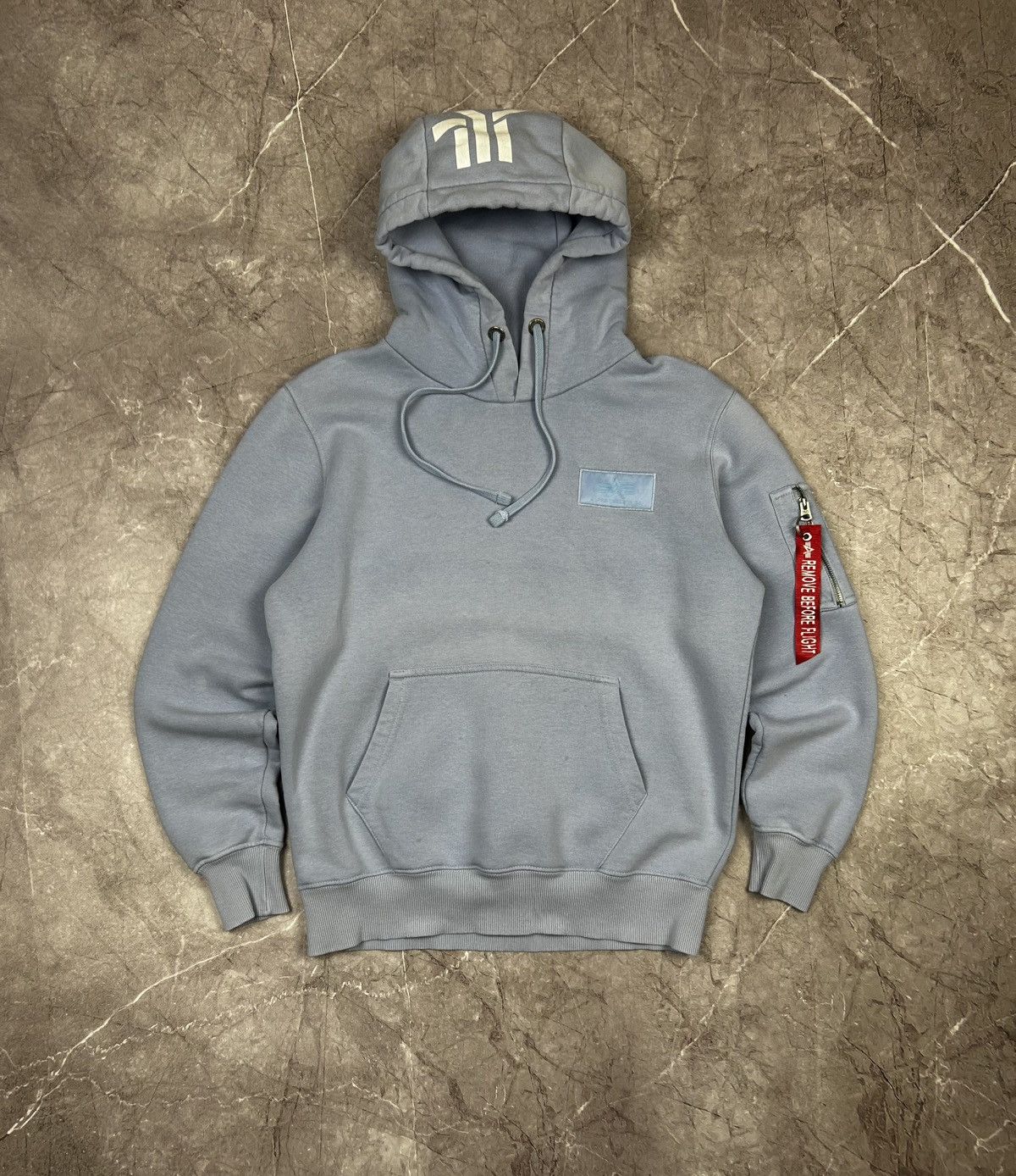 Alpha Industries Alpha Industries Mens Cotton Hoodie Size US S / EU 44-46 / 1 - 2 Thumbnail