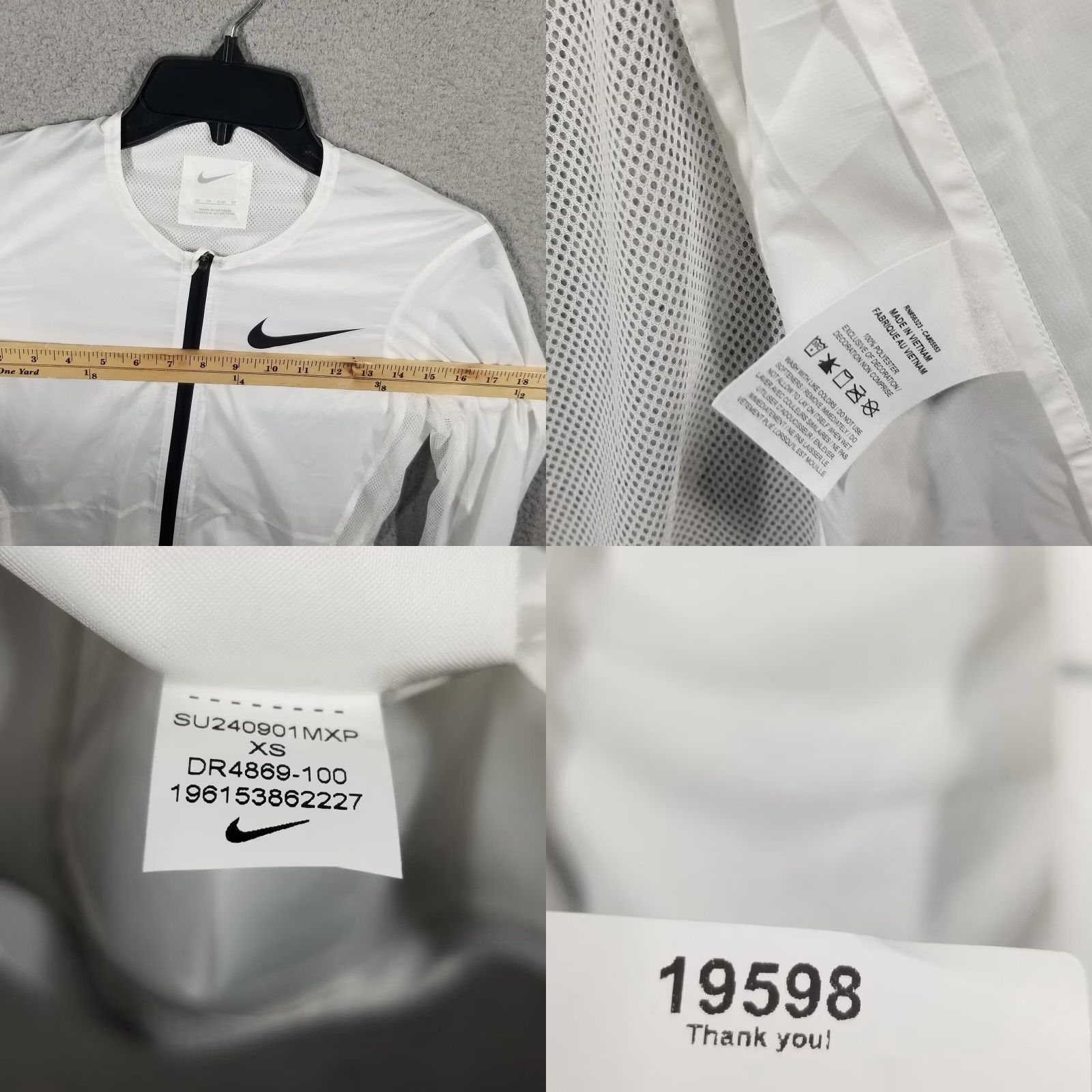 Nike Nike Tracksuit Jacket Womens XS Extra Large Size XS / US 0-2 / IT 36-38 - 8 Thumbnail