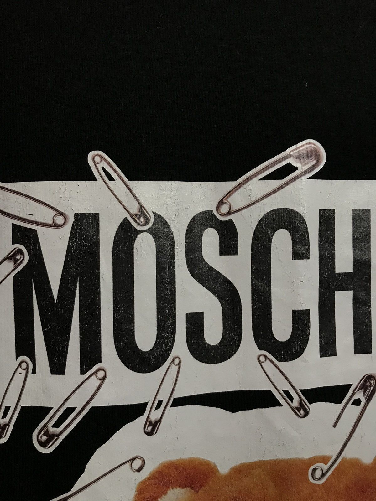 Moschino Moschino luxury streetwear tee Size US L / EU 52-54 / 3 - 4 Thumbnail