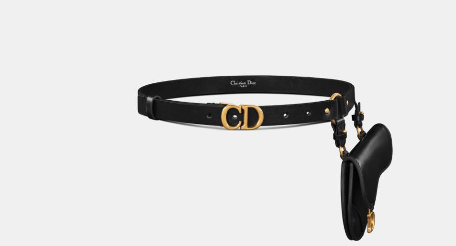 Dior o1w1db10525 Size : OS / B0481C Removable Belt in Black Size ONE SIZE - 1 Thumbnail