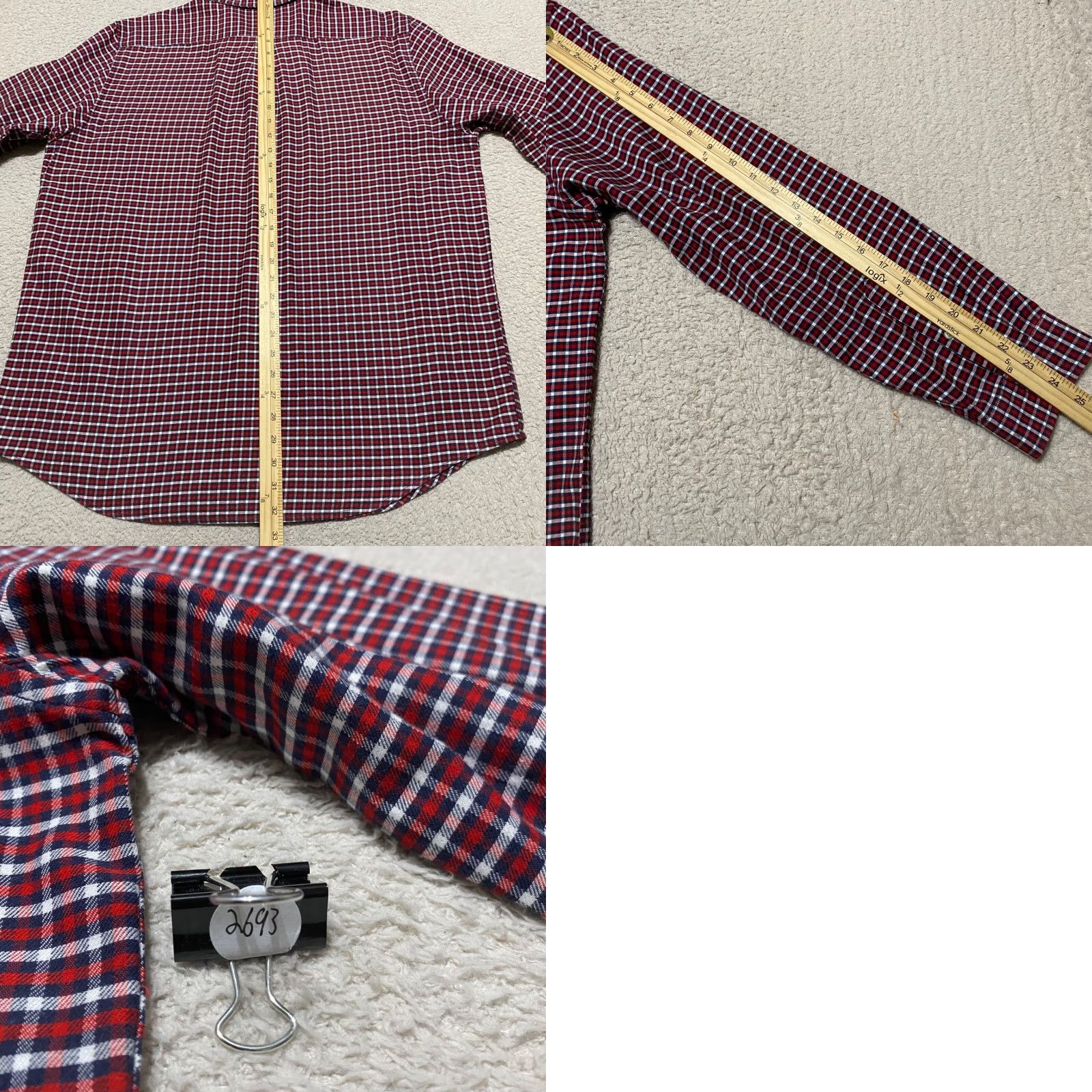 Chaps Chaps Mens Large Shirt Multicolor Plaid Long Sleeve Button-Down Size US L / EU 52-54 / 3 - 8 Thumbnail