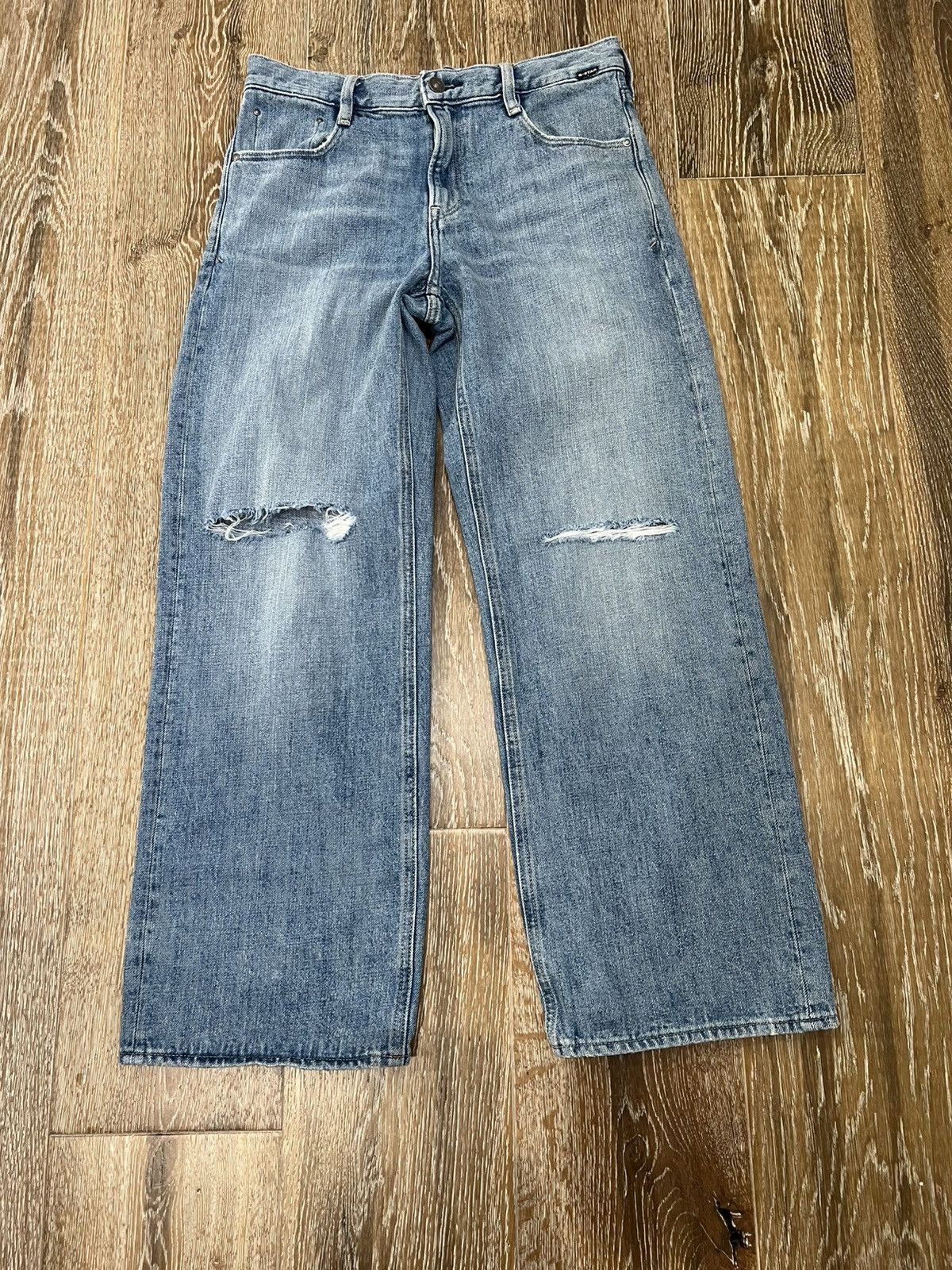 G Shock × G-Star G Star Raw Judee Loose Womens Jeans Size 26" / US 2 / IT 38 - 1 Thumbnail