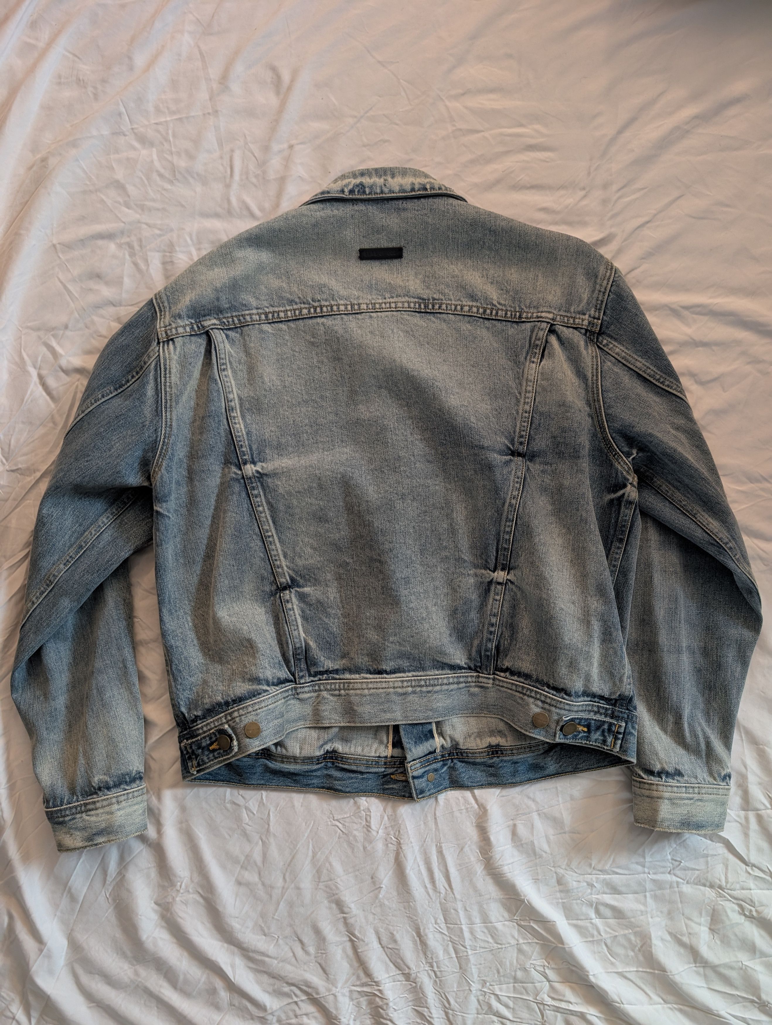 Fear of God Fear of God 7th collection denim trucker jacket Size US M / EU 48-50 / 2 - 3 Thumbnail