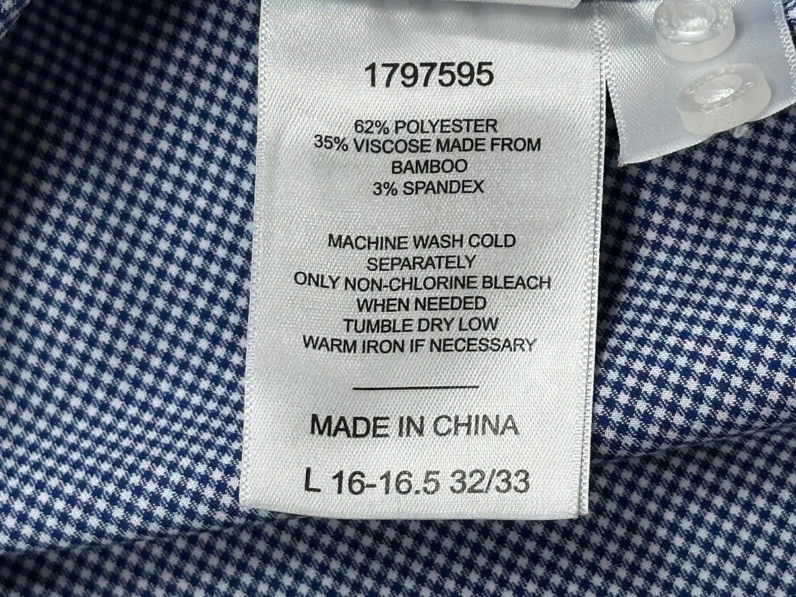 Chaps Ralph Lauren Chaps 100% Cotton Oxford Button Up Blue Men's L Size US L / EU 52-54 / 3 - 5 Thumbnail