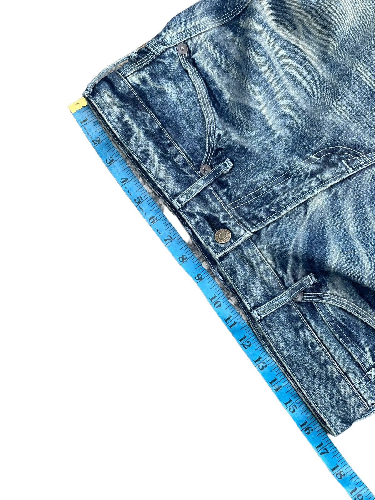 Japanese Brand × Vintage Vintage Blue Way Flare Faded Denim Size US 33 - 10 Thumbnail
