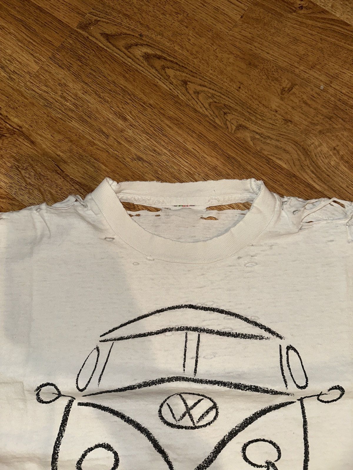 Vintage THRASH Vintage 90s Volkswagen Bus Classics Live Forever Tee Size US XL / EU 56 / 4 - 3 Thumbnail