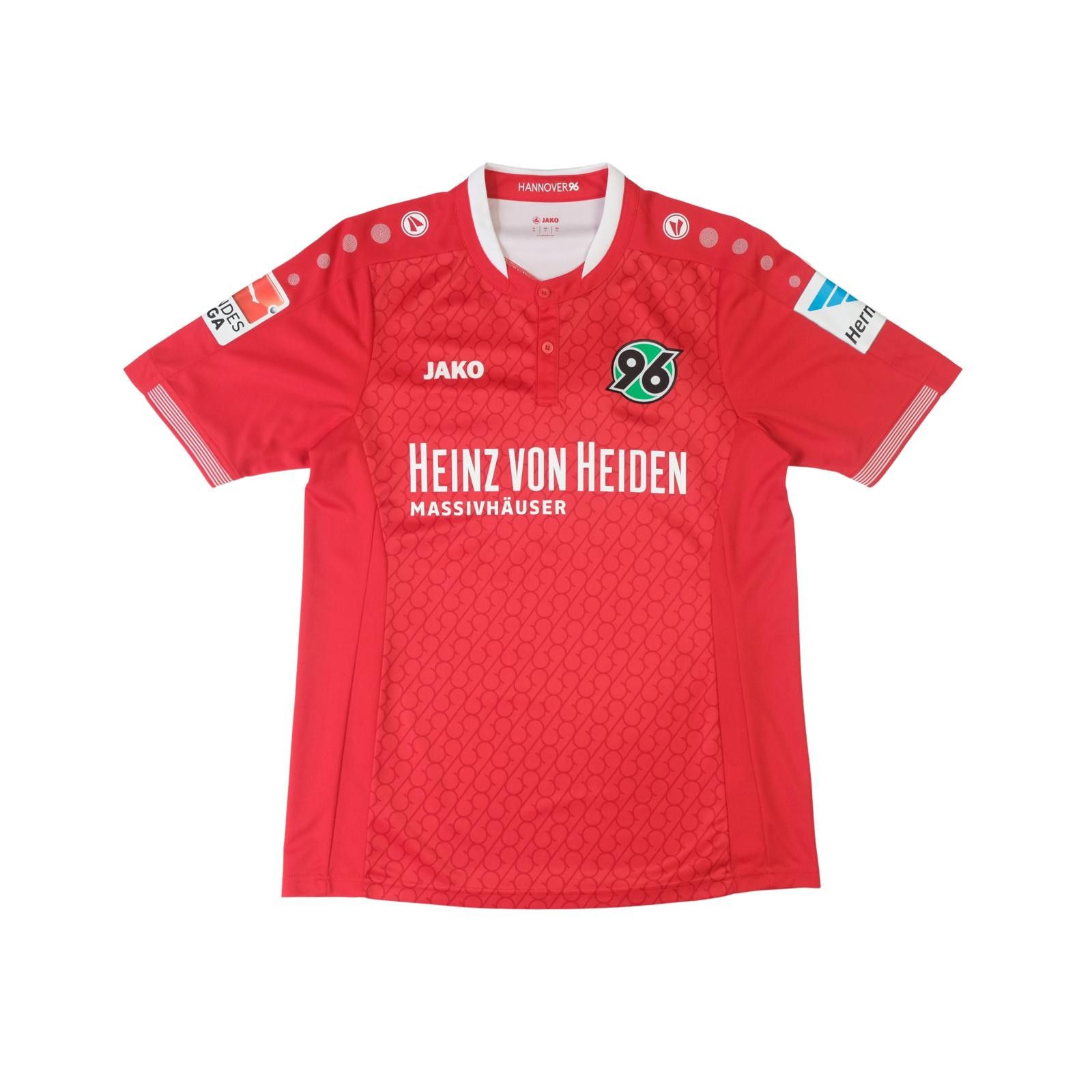 Other 2016/17 Hannover 96 Home Shirt Jako Hotaru (S) Size US S / EU 44-46 / 1 - 2 Thumbnail