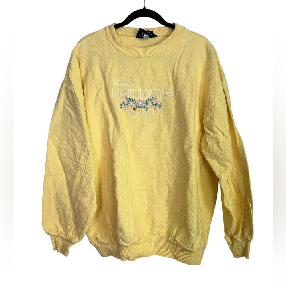 Disney Disney l Vintage 1990s Grand Floridian Light Sweatshirt L/XL Size XL / US 12-14 / IT 48-50 - 1 Thumbnail