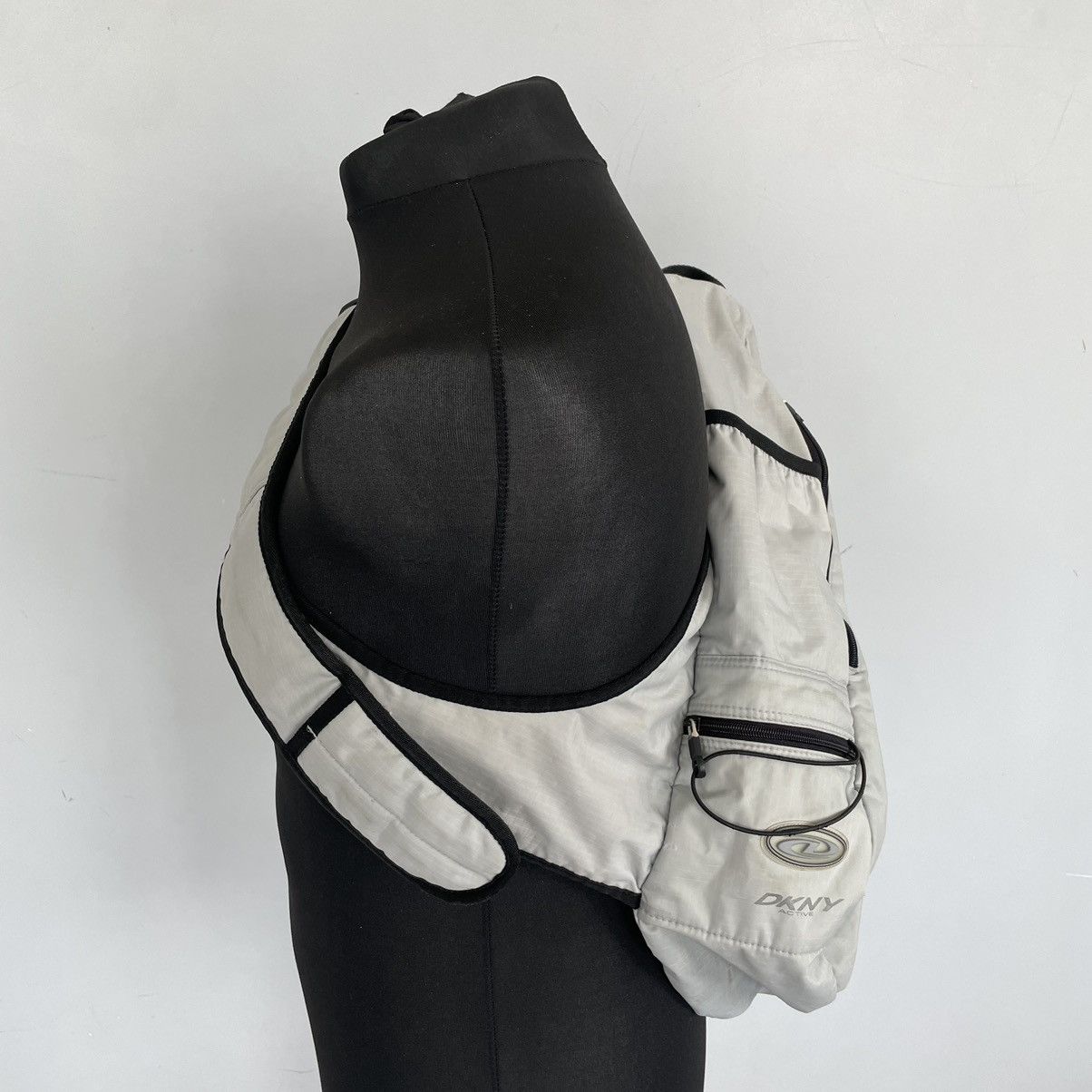 DKNY × Vintage Vintage slim bag DNKY white style y2k Size ONE SIZE - 4 Thumbnail