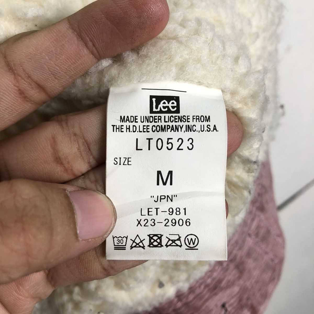 Japanese Brand 🔥VTG BIKER TRUCKER JACKET SHERPA LINING LEE STORM RIDER Size US M / EU 48-50 / 2 - 21 Thumbnail