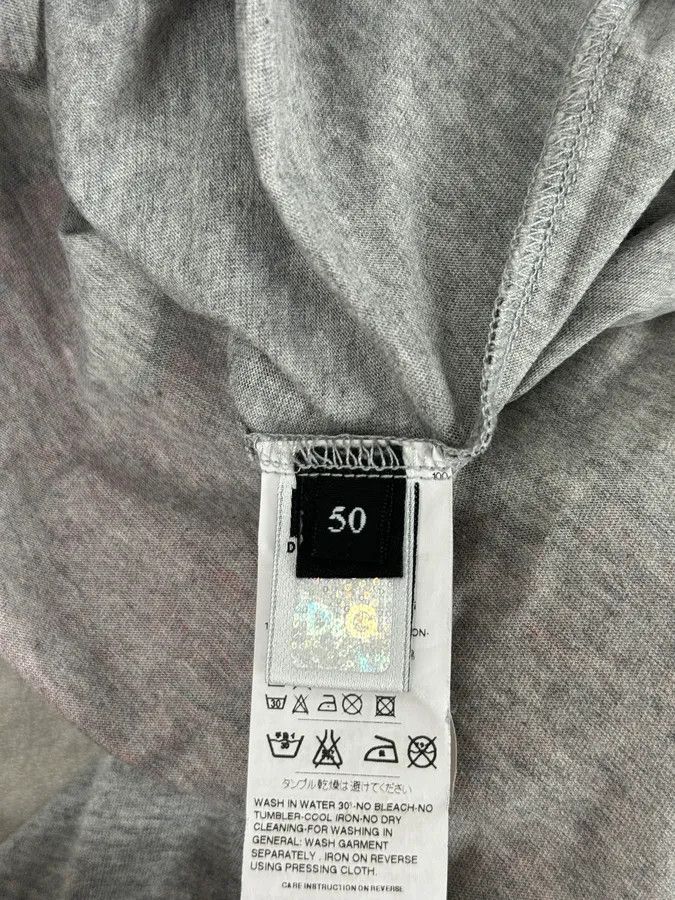 Dolce & Gabbana AW2010 Dolce & Gabbana Mickey & Pluto Grey Longsleeves Size US L / EU 52-54 / 3 - 12 Thumbnail
