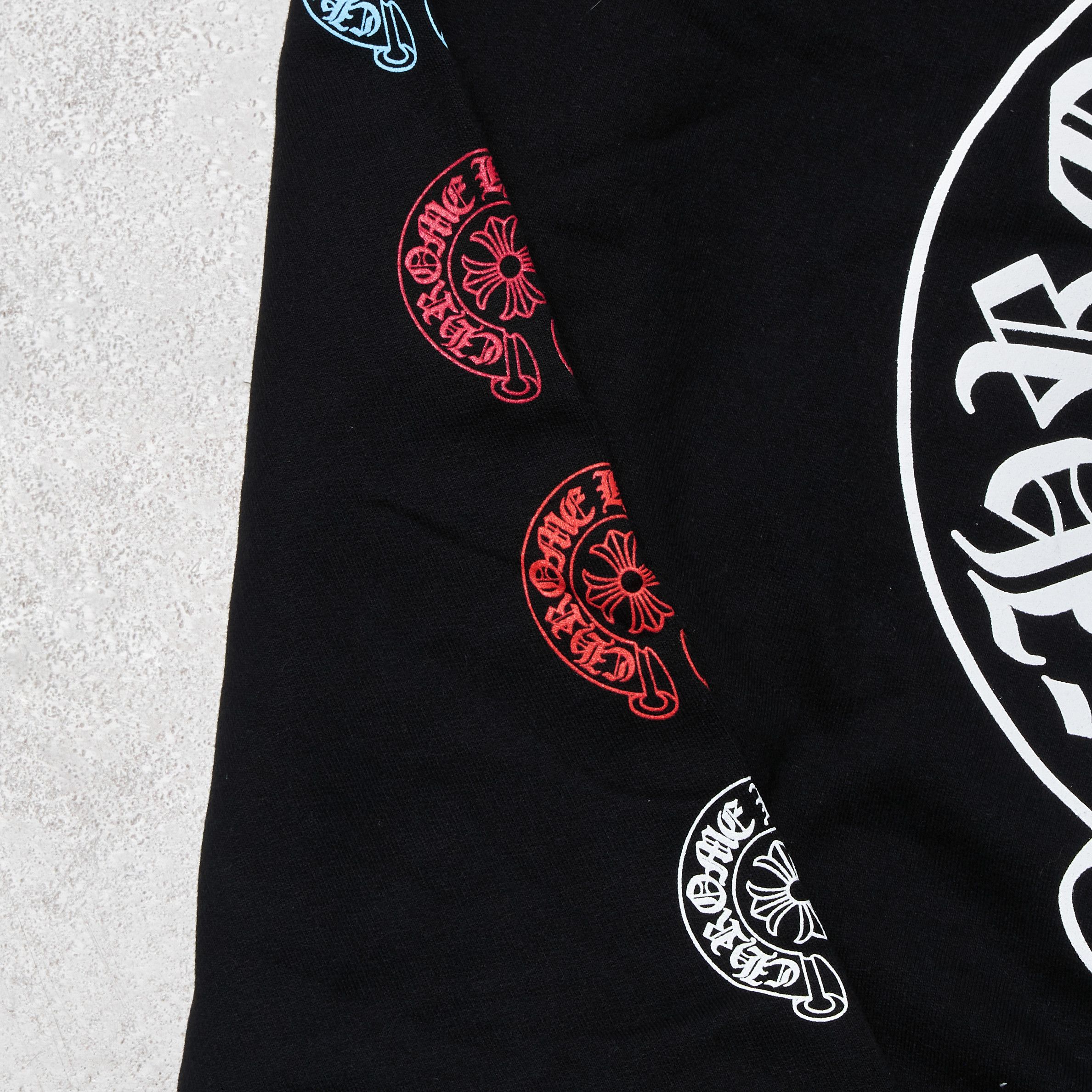 Chrome Hearts CHROME HEARTS Multi Color Horseshoe Logo Zip Up Hoodie BLACK Size US L / EU 52-54 / 3 - 3 Thumbnail