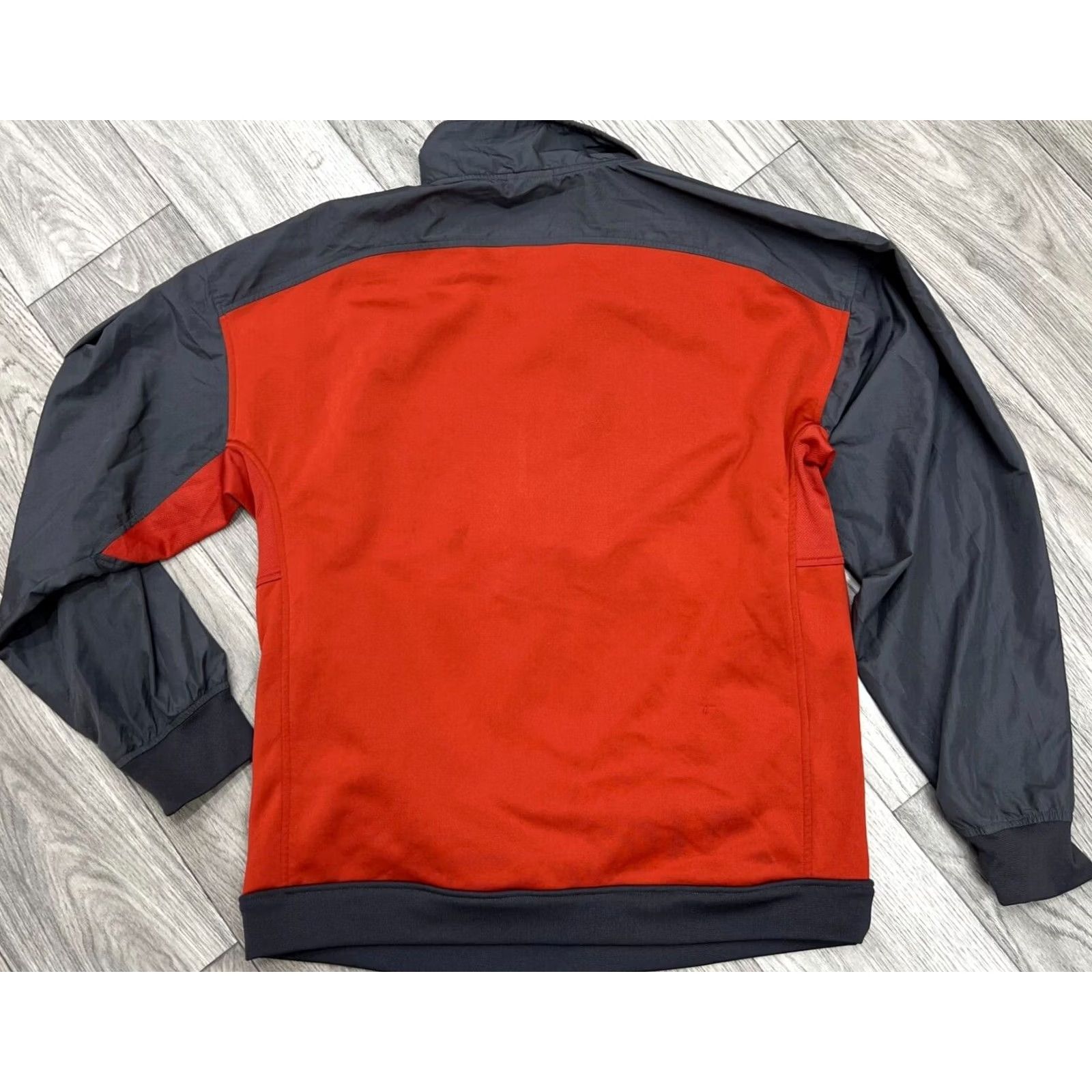 Adidas Vintage Adidas Fleece Anorak Jacket Sweatshirt Men's Size L Gray Size US L / EU 52-54 / 3 - 3 Thumbnail