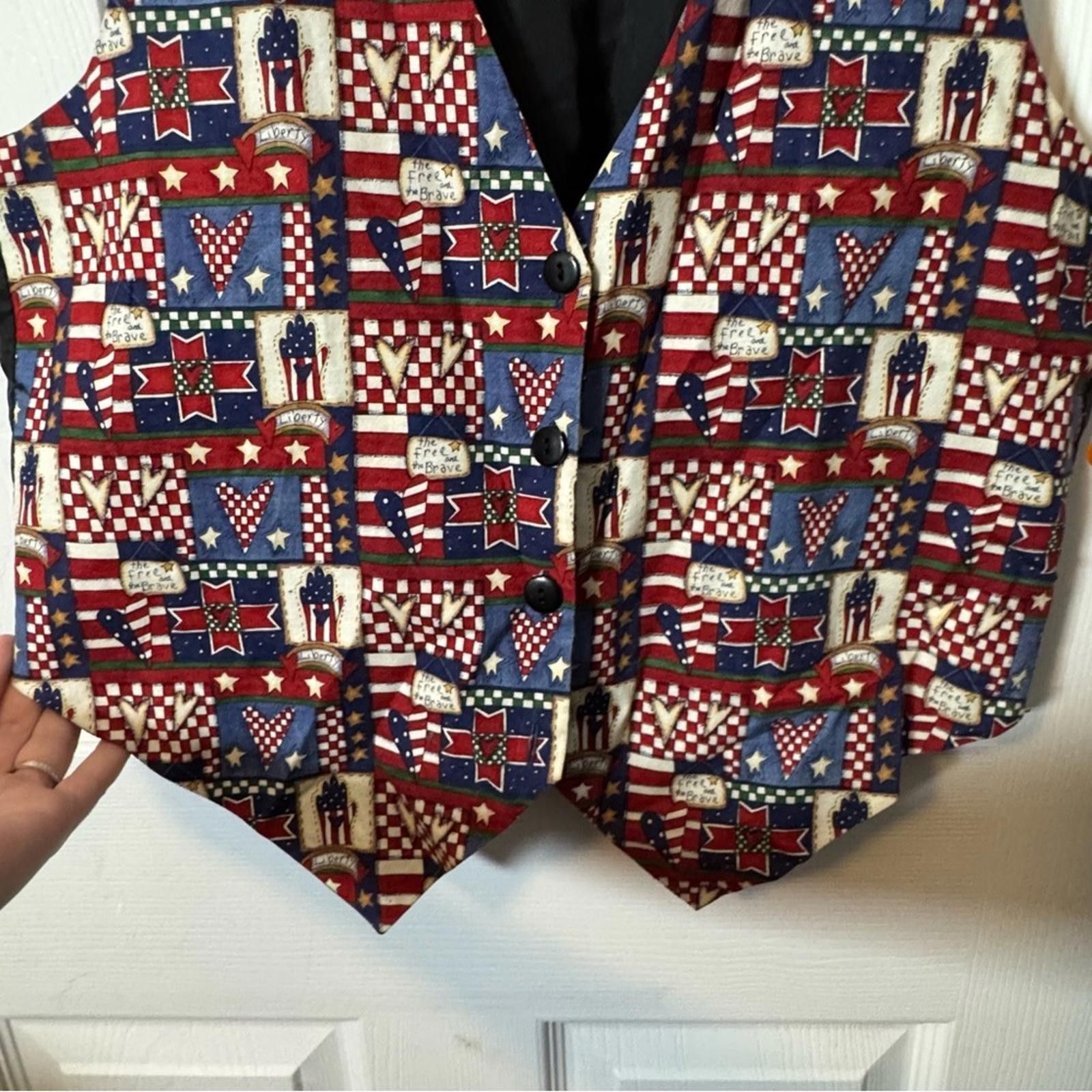 Other Westbury Patriotic Patterned Vest Size M / US 6-8 / IT 42-44 - 3 Thumbnail