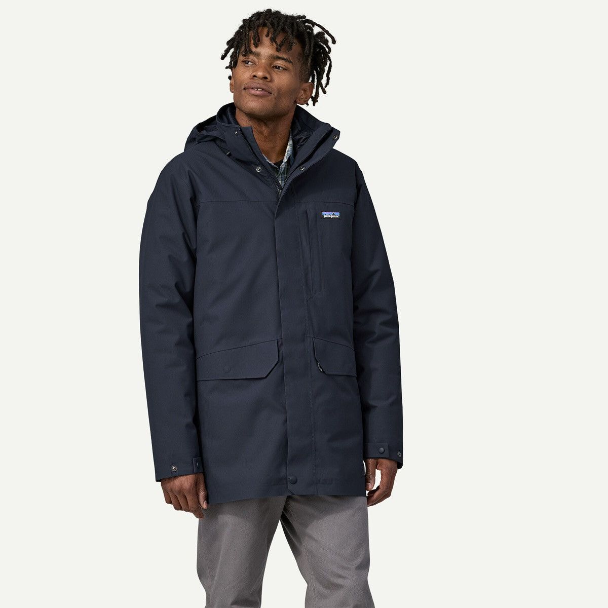 Patagonia 🇺🇸 Patagonia Tres 3-in-1 Parka H2NO Rain Jacket Puffer Jacket Size US L / EU 52-54 / 3 - 1 Thumbnail
