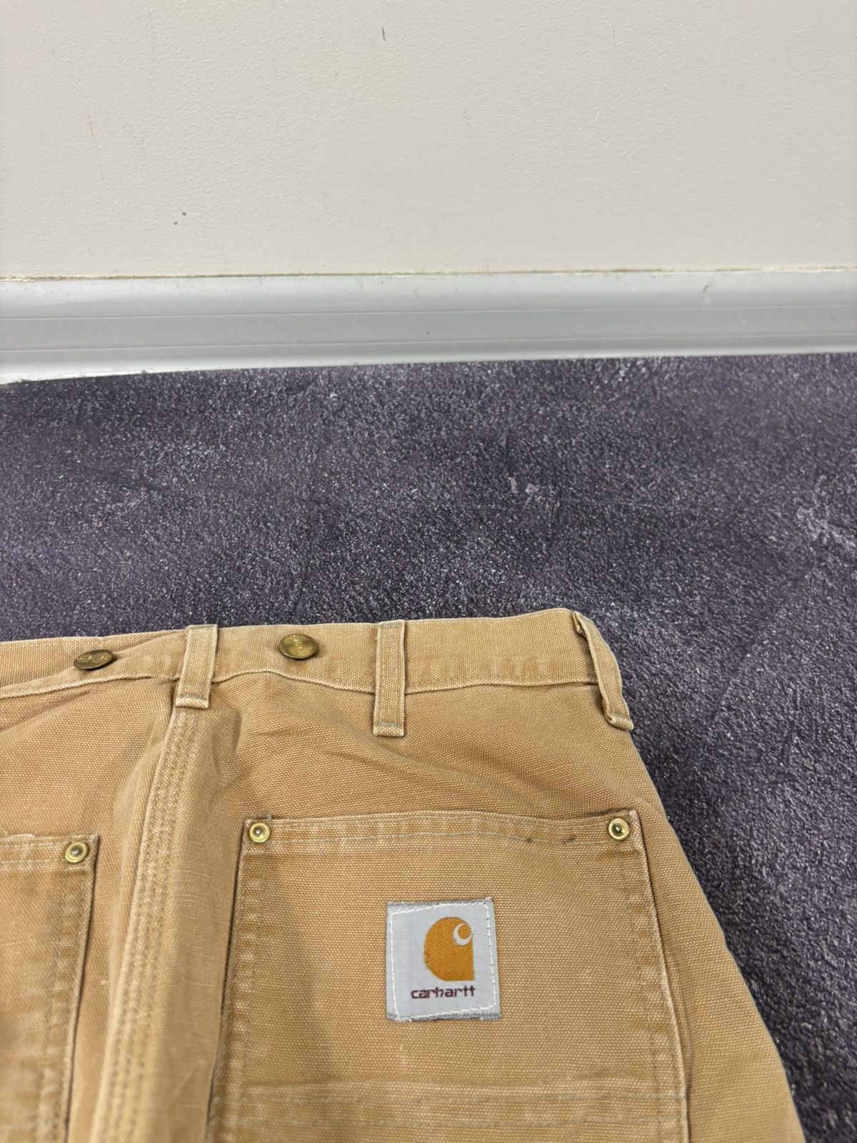 Carhartt Vintage 90s Carhartt USA Side Zip Rare Work Hype Baggy Pants Size US 30 / EU 46 - 6 Thumbnail
