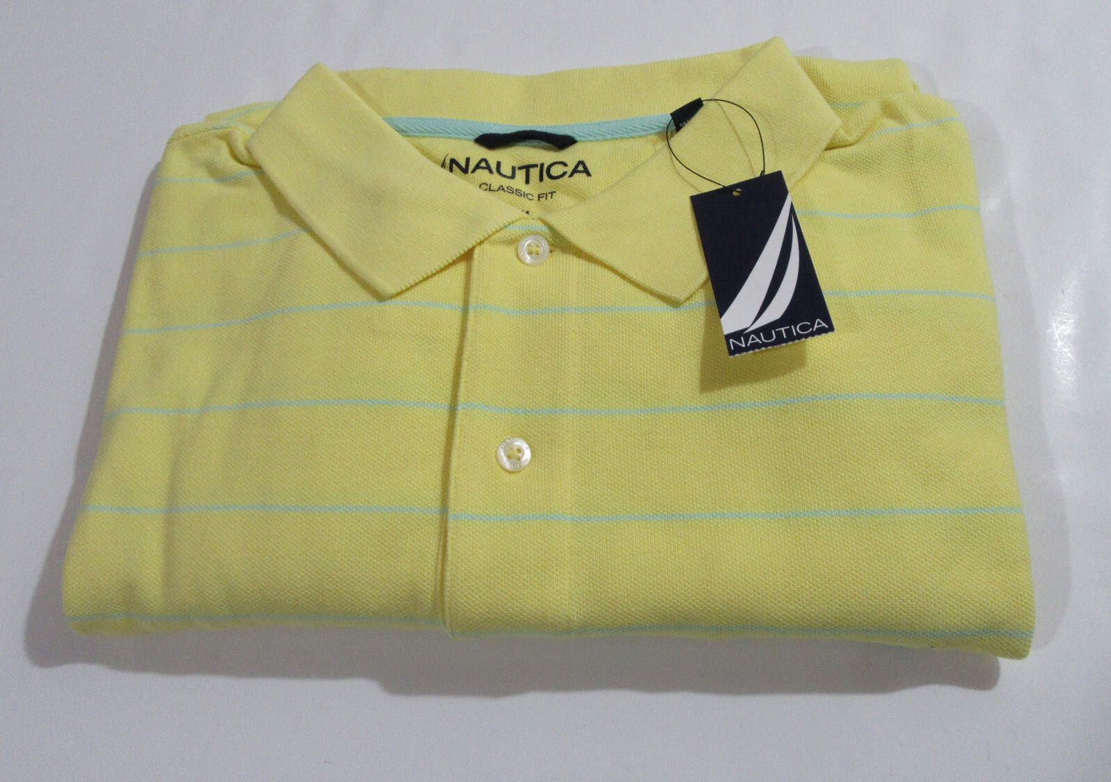 Nautica Nautica Men's Polo Shirt Stripes Size XX-Large NWT Size US XXL / EU 58 / 5 - 3 Thumbnail