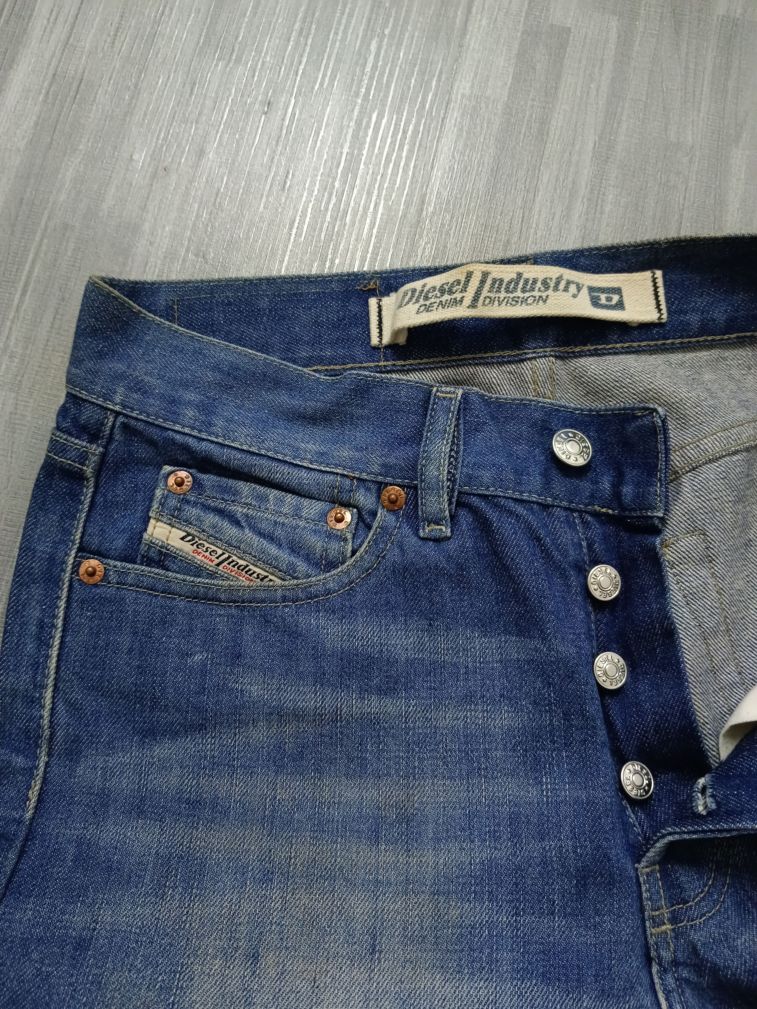 Diesel × Rusty DISTRESSED RUSTY DIESEL DENIM PANTS Size US 28 / EU 44 - 6 Thumbnail
