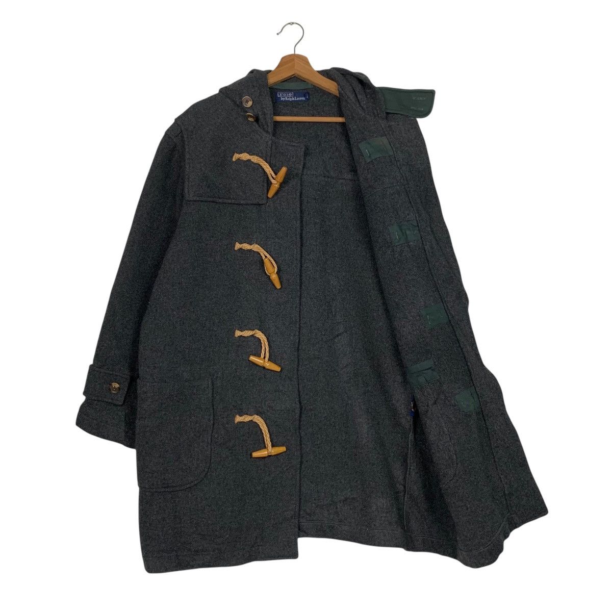 Polo Ralph Lauren 90’s POLO RALPH LAUREN Made in Usa Duffle Coat #3565-C163 Size US M / EU 48-50 / 2 - 8 Thumbnail