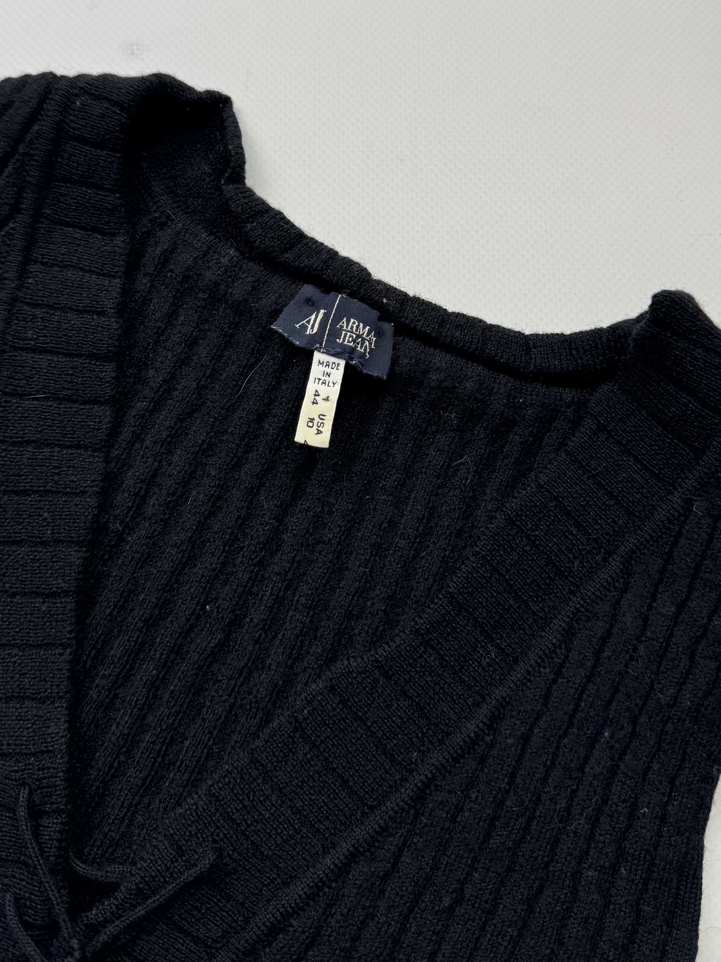 Armani Armani Jeans Vintage Wool Tank Top (145) Size XS / US 0-2 / IT 36-38 - 4 Thumbnail