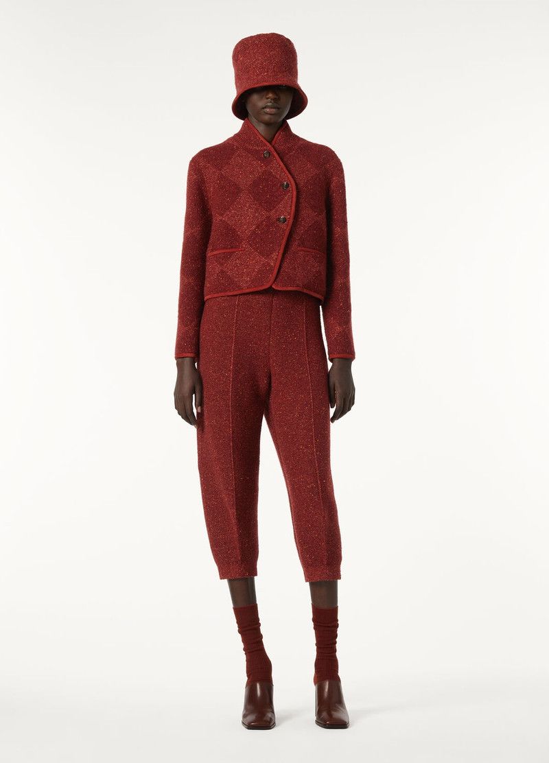 Loro Piana o1srvl11e0526 FAO9792 Cernobbio Jacket in Red Size L / US 10 / IT 46 - 2 Thumbnail
