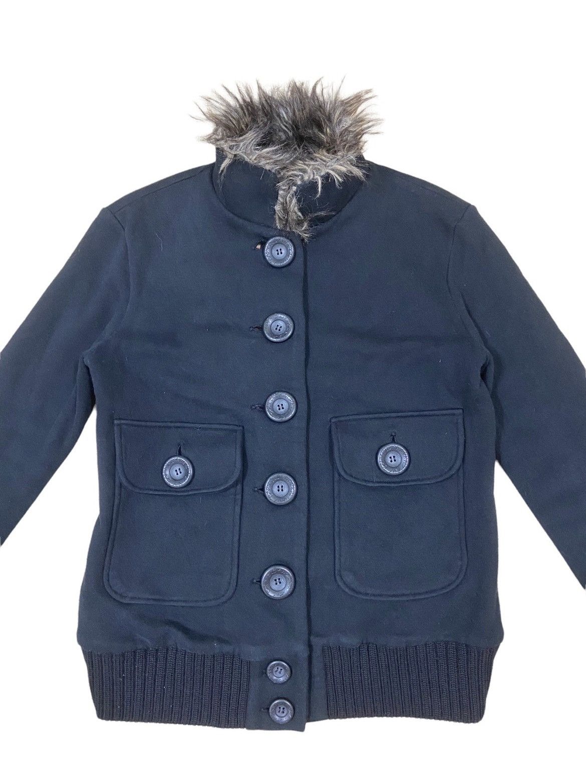 Bape Bathing Ape Bapy Faux Fur Neck Double Pocket Winter Jacket Size M / US 6-8 / IT 42-44 - 2 Thumbnail