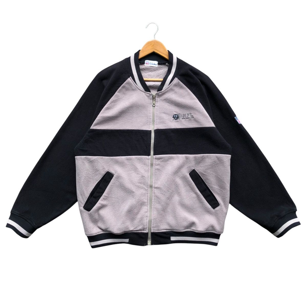 Japanese Brand × NFL Vintage NFL fleece bomber jacket Size US M / EU 48-50 / 2 - 1 Thumbnail
