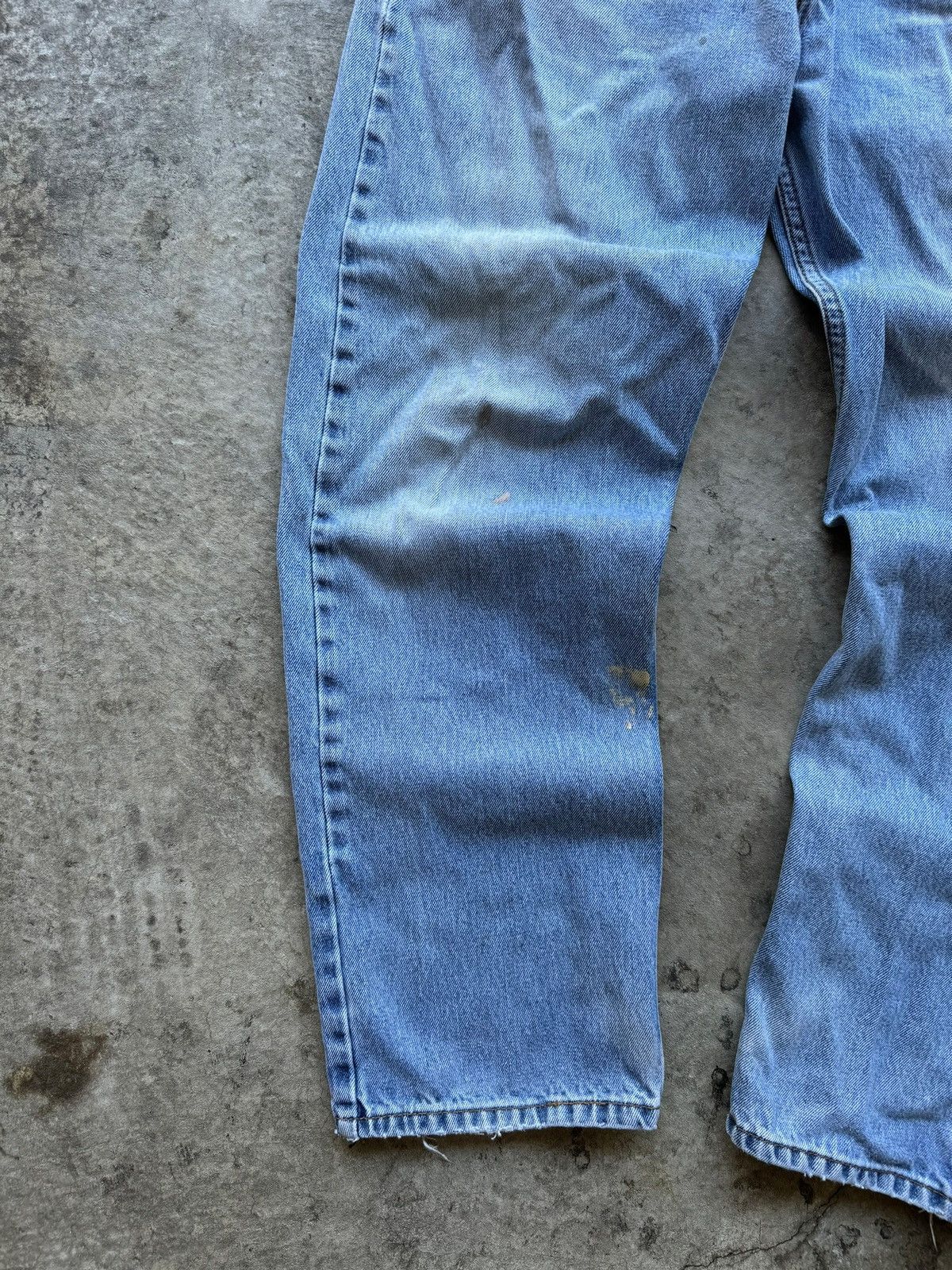 Levi's × Vintage Vintage Streetwear Levi Straight Fit Jeans Size US 38 / EU 54 - 2 Thumbnail