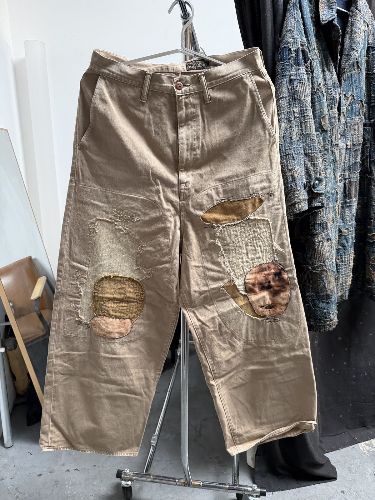 Kapital Kountry Kapital Katsuragi Patchwork Port Pants Size US 30 / EU 46 - 1 Thumbnail