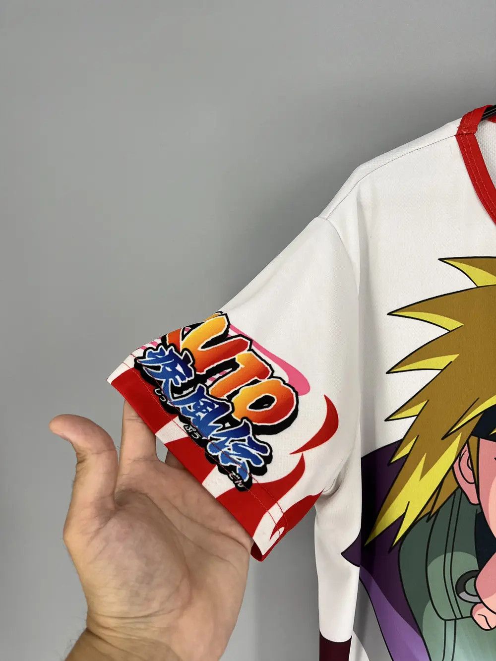 Anime × Sci-Fi Fantasy × Vintage Vintage Y2K Naruto Anime Manga Hall T-shirt 4 Hokage Size US XL / EU 56 / 4 - 5 Thumbnail
