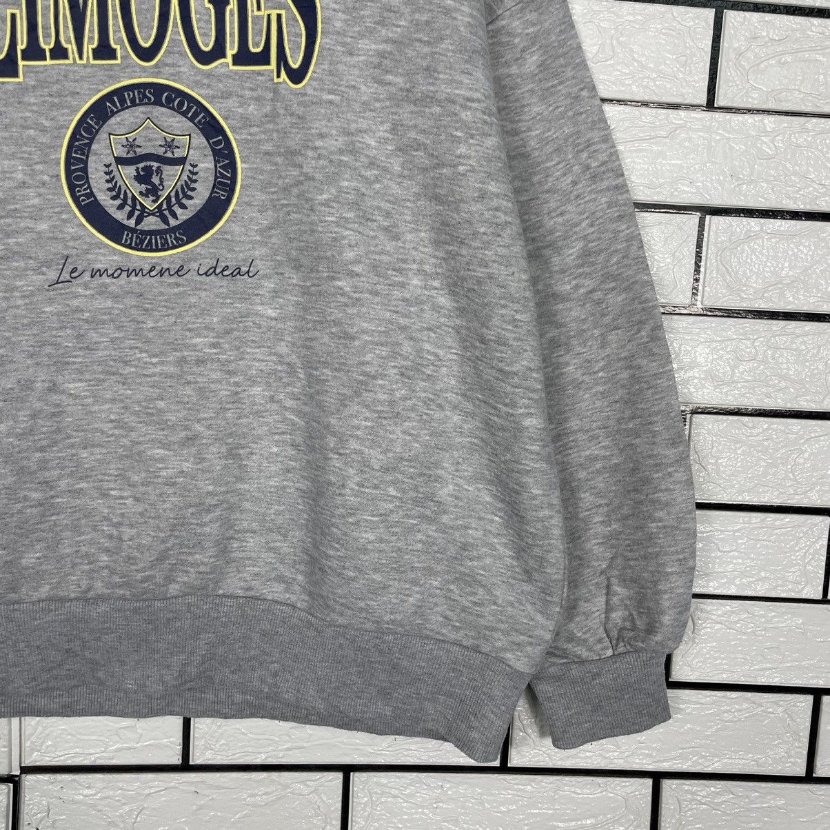 Japanese Brand Japanese Brand Limoges Big Logo Sweatshirt Size US M / EU 48-50 / 2 - 4 Thumbnail
