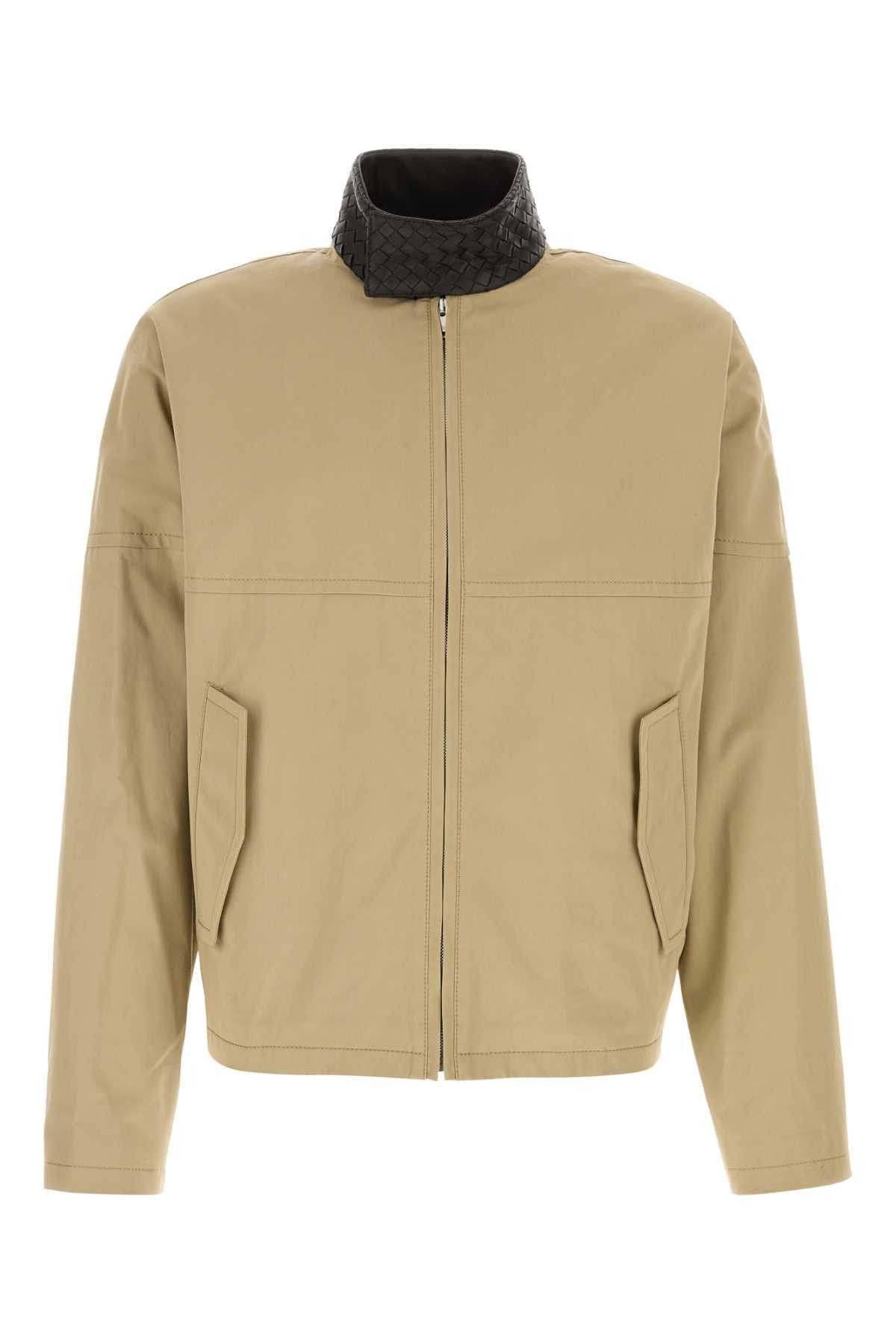 Bottega Veneta Beige Cotton Jacket Size US M / EU 48-50 / 2 - 1 Thumbnail