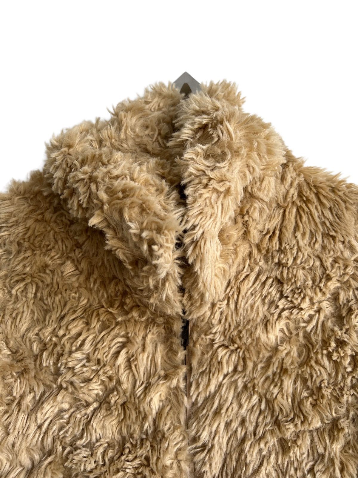 Issey Miyake OG Issey Miyake TC Fluffy Fur Neck & Body Bomber Jacket Size M / US 6-8 / IT 42-44 - 4 Thumbnail