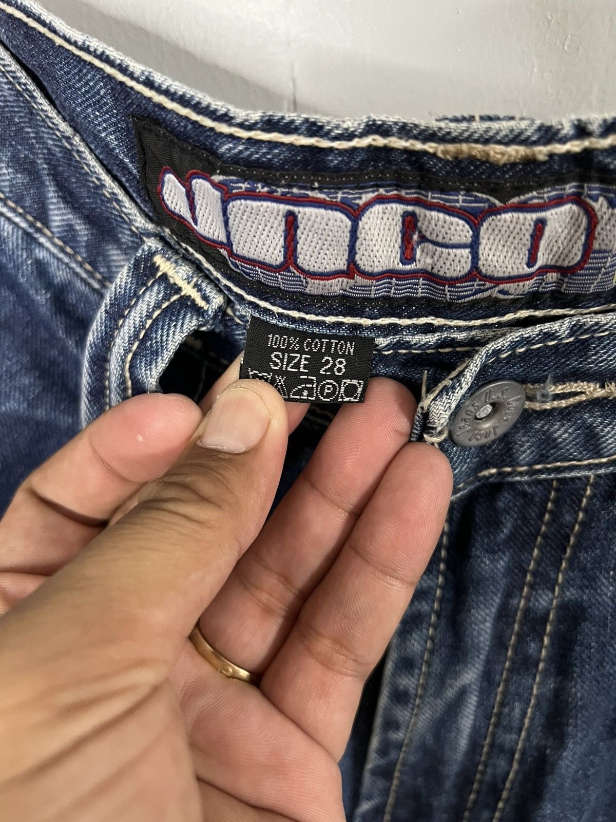 JNCO Vintage jnco jeans endangered species rhino Size US 28 / EU 44 - 7 Thumbnail