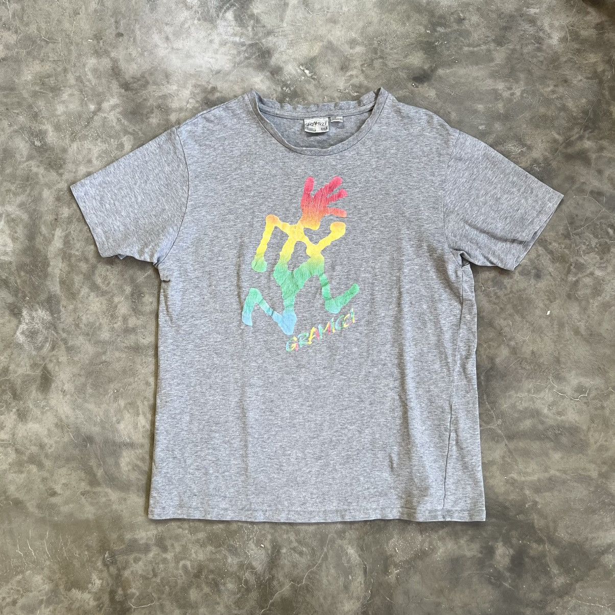 Gramicci 2000s Gramicci Rasta Logo T-Shirt Size US M / EU 48-50 / 2 - 1 Thumbnail