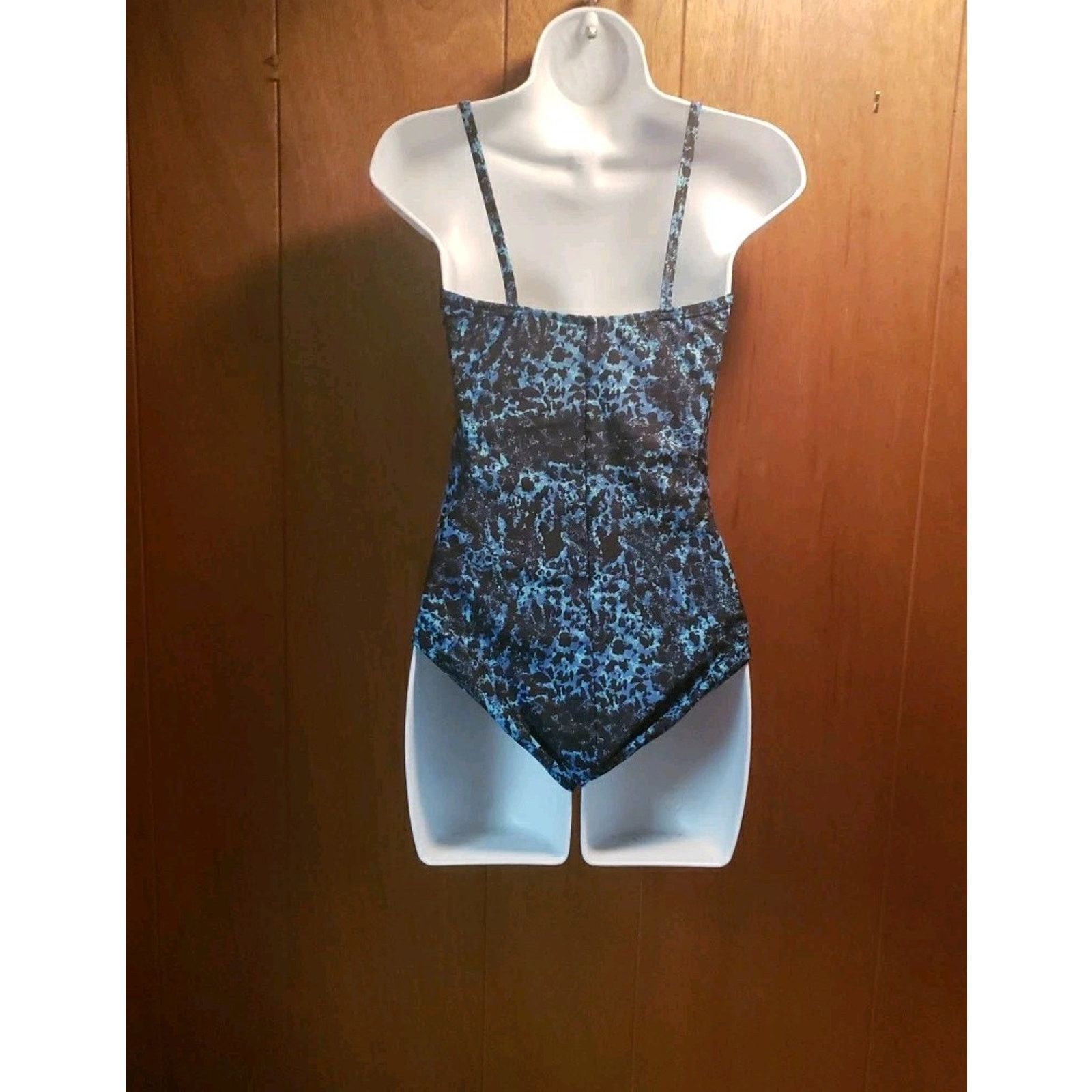 Speedo Speedo Animal Print Blue One Piece Tank Swimsuit Sz 8 Womens Size M / US 6-8 / IT 42-44 - 5 Thumbnail