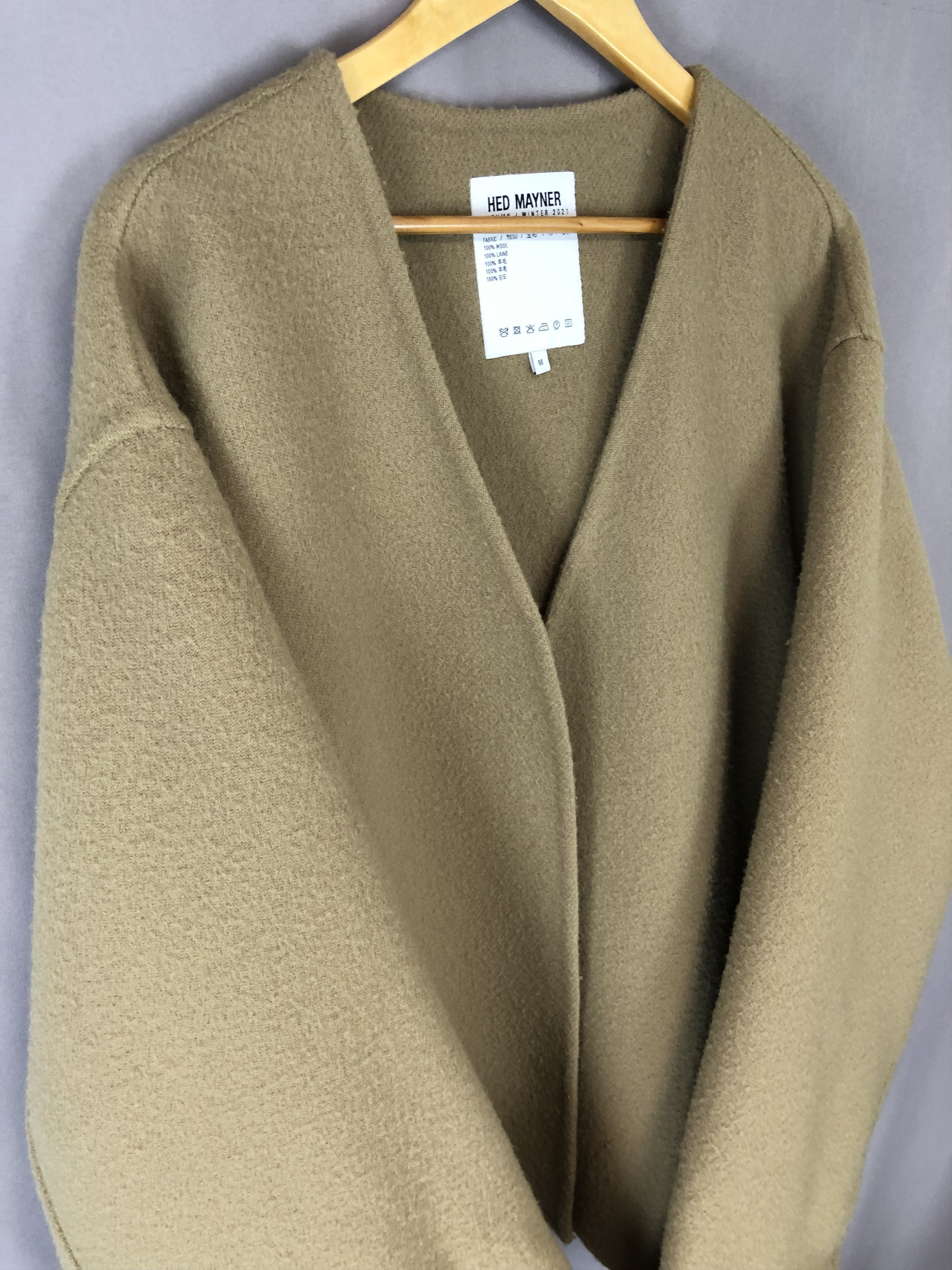 Hed Mayner Wool cardigan Size US M / EU 48-50 / 2 - 2 Thumbnail