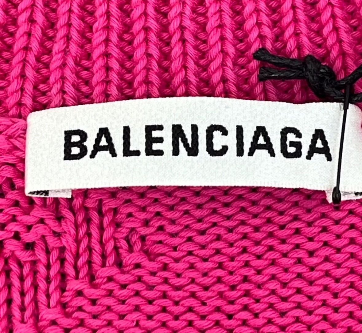 Balenciaga Balenciaga pink 3D knit jacquard full print pattern sweater Size US M / EU 48-50 / 2 - 6 Thumbnail