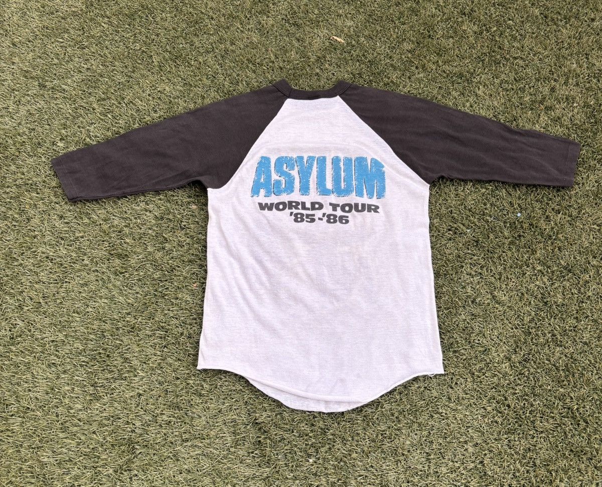 KISS Vintage Kiss 80s Asylum tour raglan shirt Size US L / EU 52-54 / 3 - 8 Thumbnail